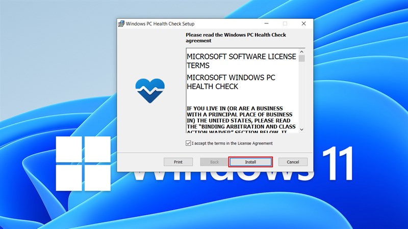 kiểm tra máy tính có cài được Windows 11 không